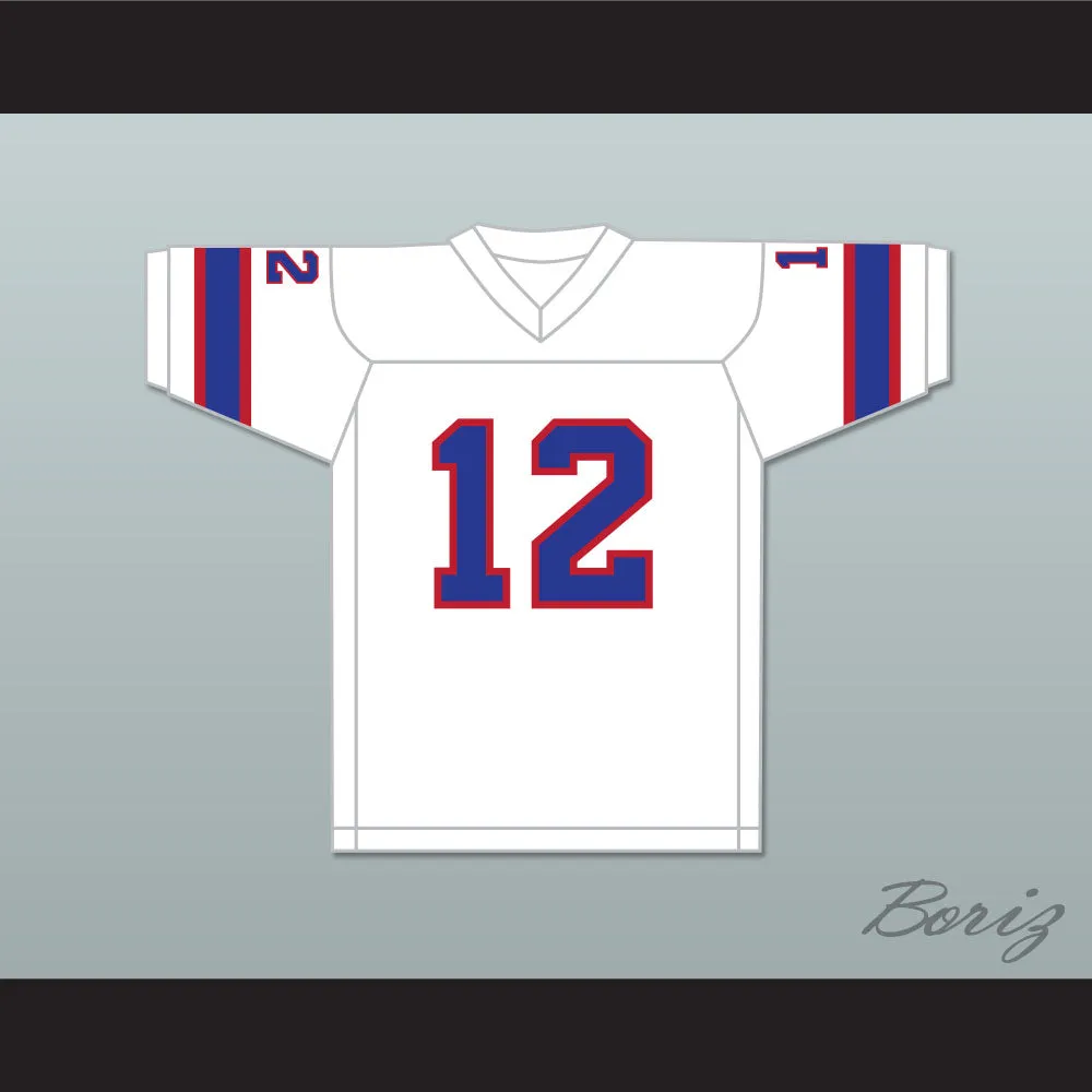 1974 WFL Bob Davis 12 Florida Blazers Home Football Jersey
