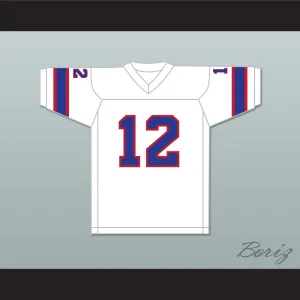 1974 WFL Bob Davis 12 Florida Blazers Home Football Jersey