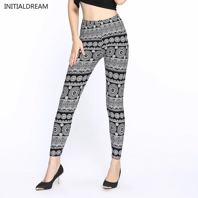 30 Color 2019 Camouflage Printing Elasticity Leggings Green/Blue/Gray Camouflage Fitness Pant Legins Casual Legging For Women