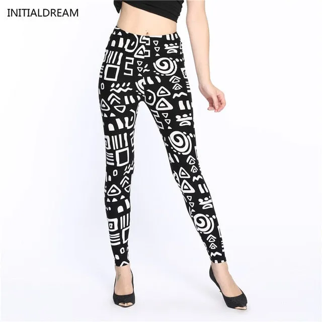 30 Color 2019 Camouflage Printing Elasticity Leggings Green/Blue/Gray Camouflage Fitness Pant Legins Casual Legging For Women