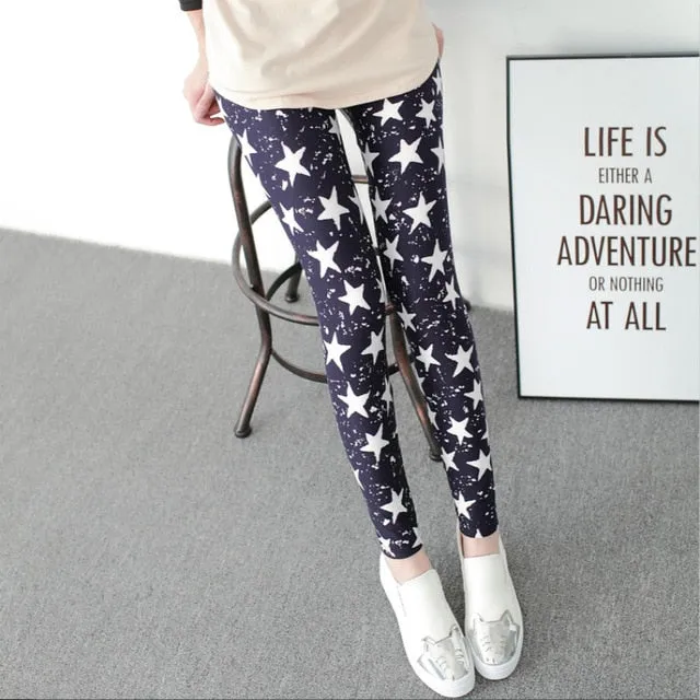 30 Color 2019 Camouflage Printing Elasticity Leggings Green/Blue/Gray Camouflage Fitness Pant Legins Casual Legging For Women