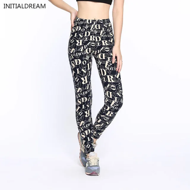 30 Color 2019 Camouflage Printing Elasticity Leggings Green/Blue/Gray Camouflage Fitness Pant Legins Casual Legging For Women