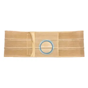 7" Left, Beige, Cool Comfort, Flat Panel Belt, 2X-Large, 3-1/4" Opening Placed 1" From Bottom