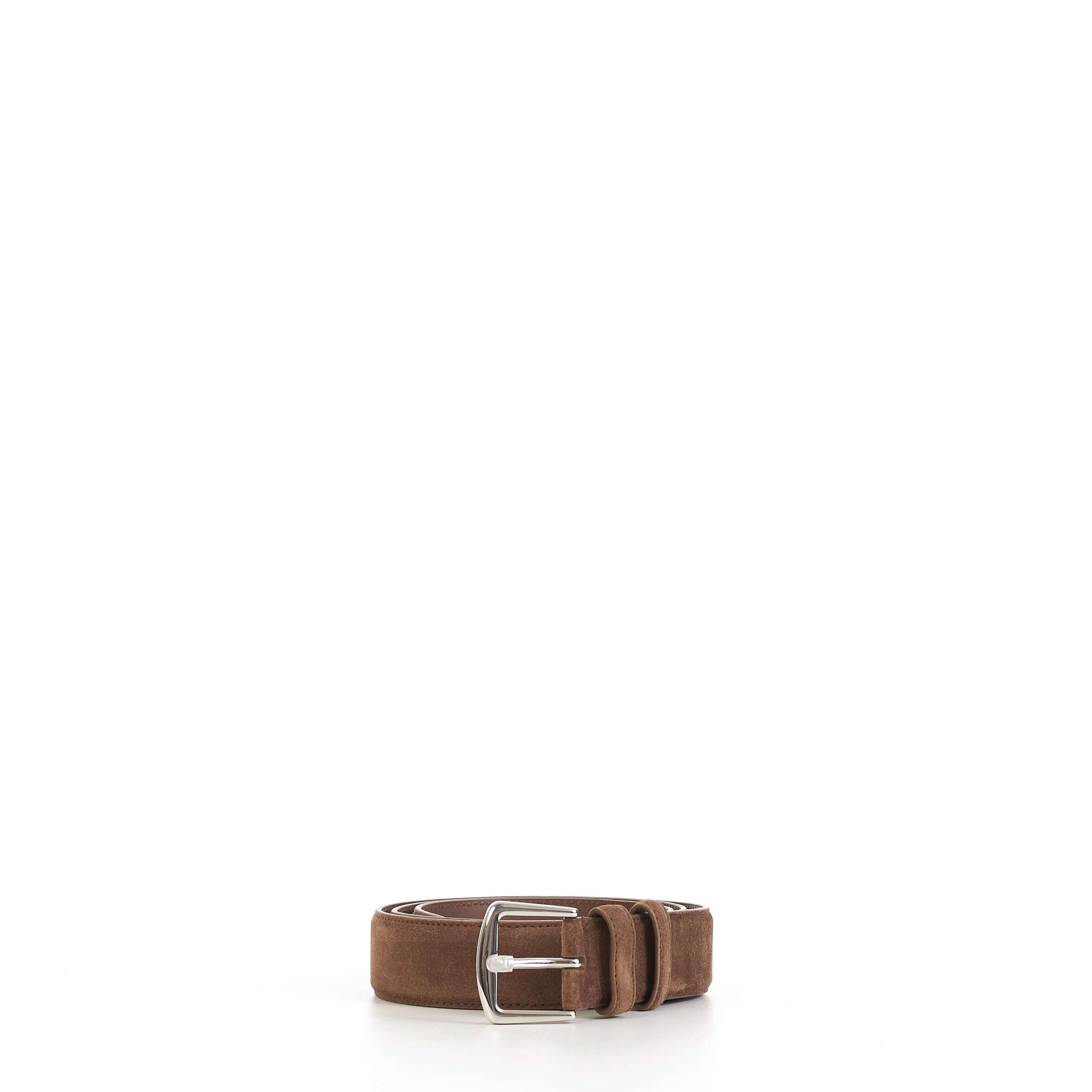 Alsavel Belt In Noce Brown Suede Calf Split