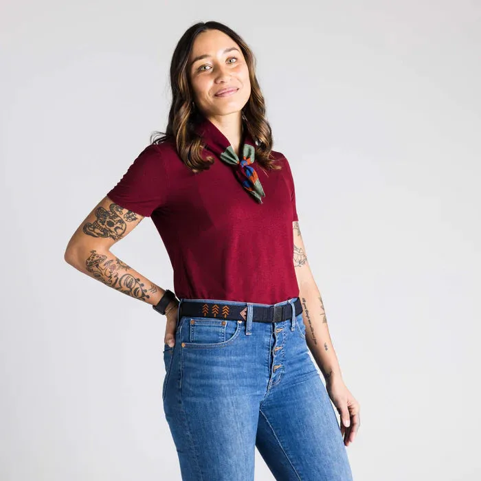 Arcade Blackwood Slim Belt Navy