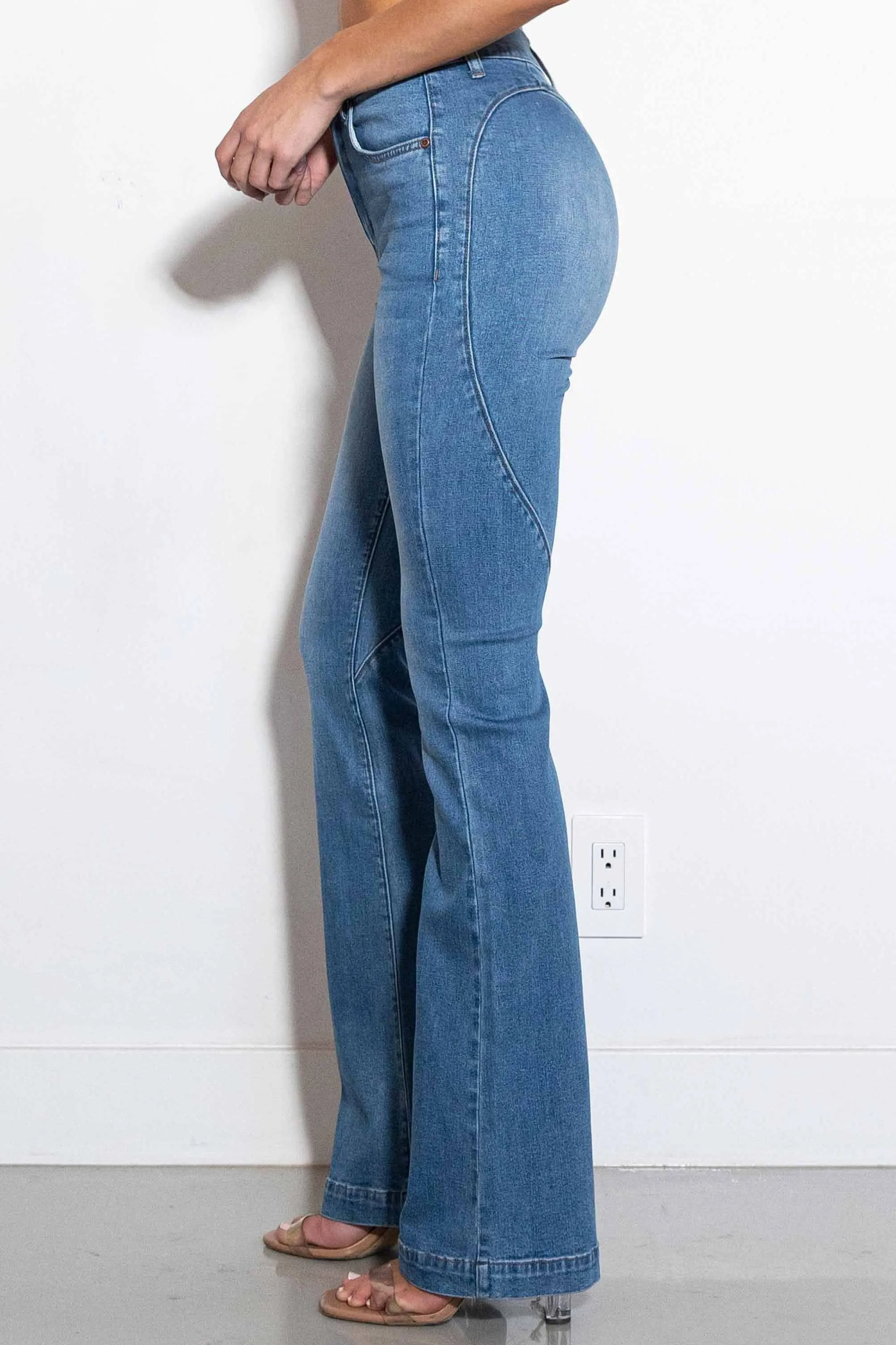 Back to School Heart Bootcut Jeans