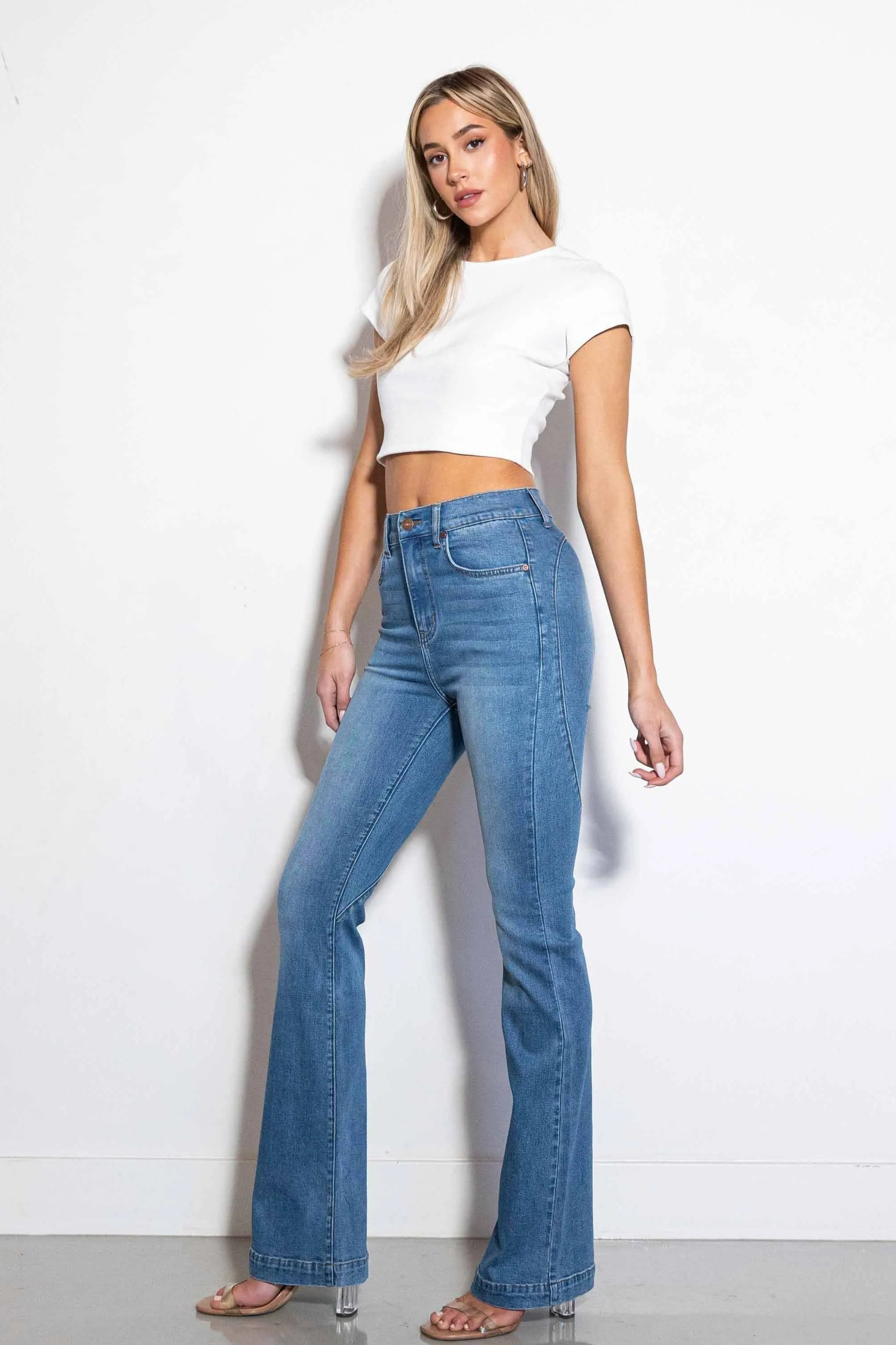 Back to School Heart Bootcut Jeans