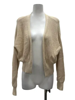 Beige Knit Cardigan