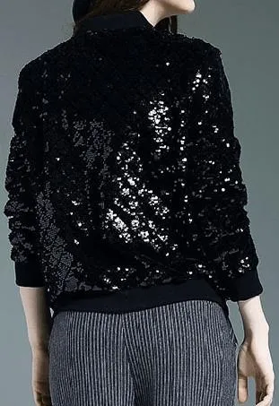 Black Sequin Jacket
