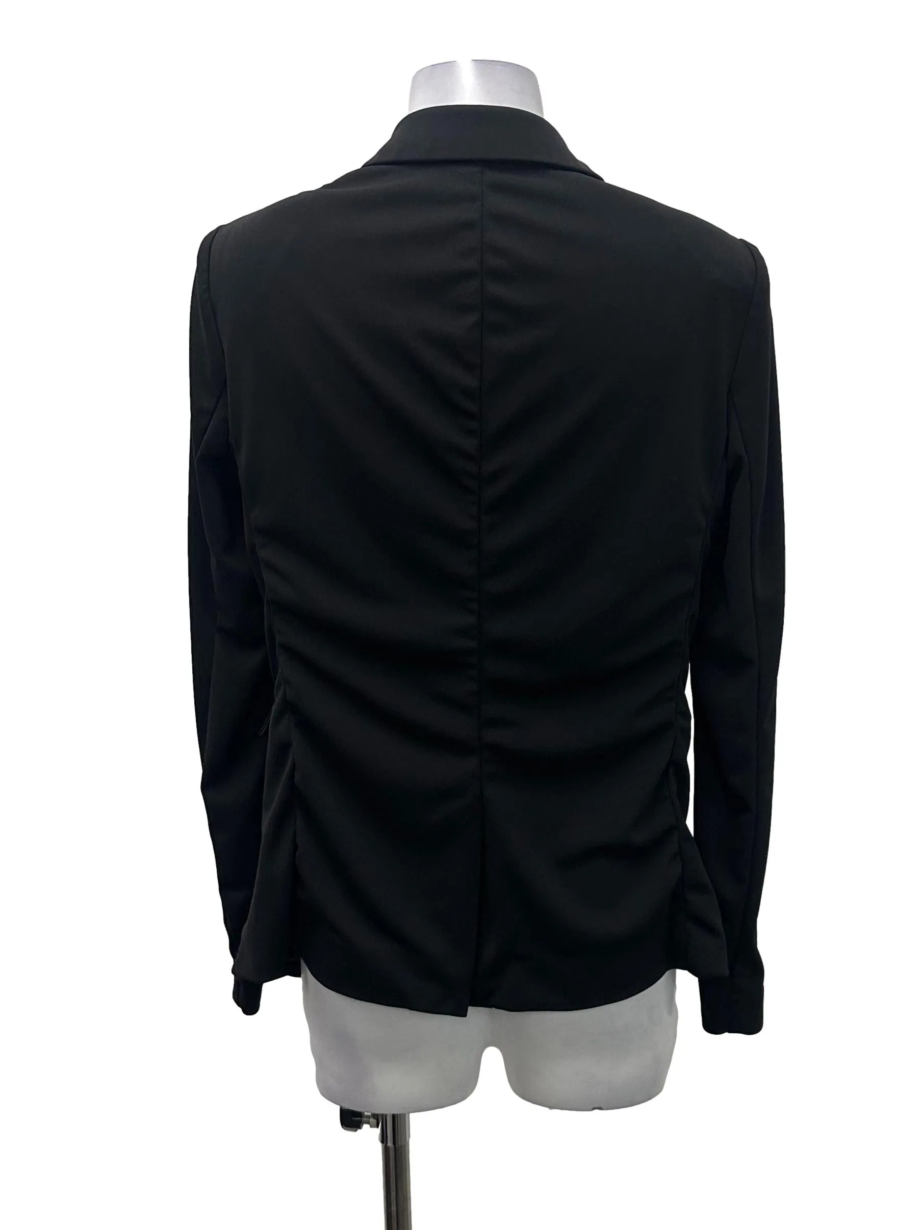 Black Single-Button Blazer