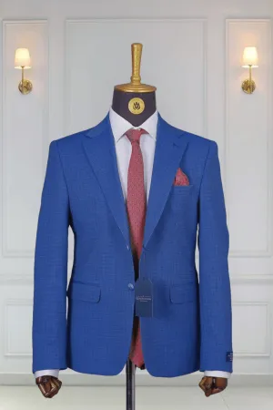 Blazer Bleu Motif 16