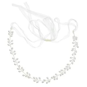 Brides Sashes Imitation Pearl Waist Chain For Bridal
