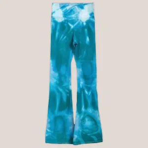 Caribbean Tie Dye Yoga Pants