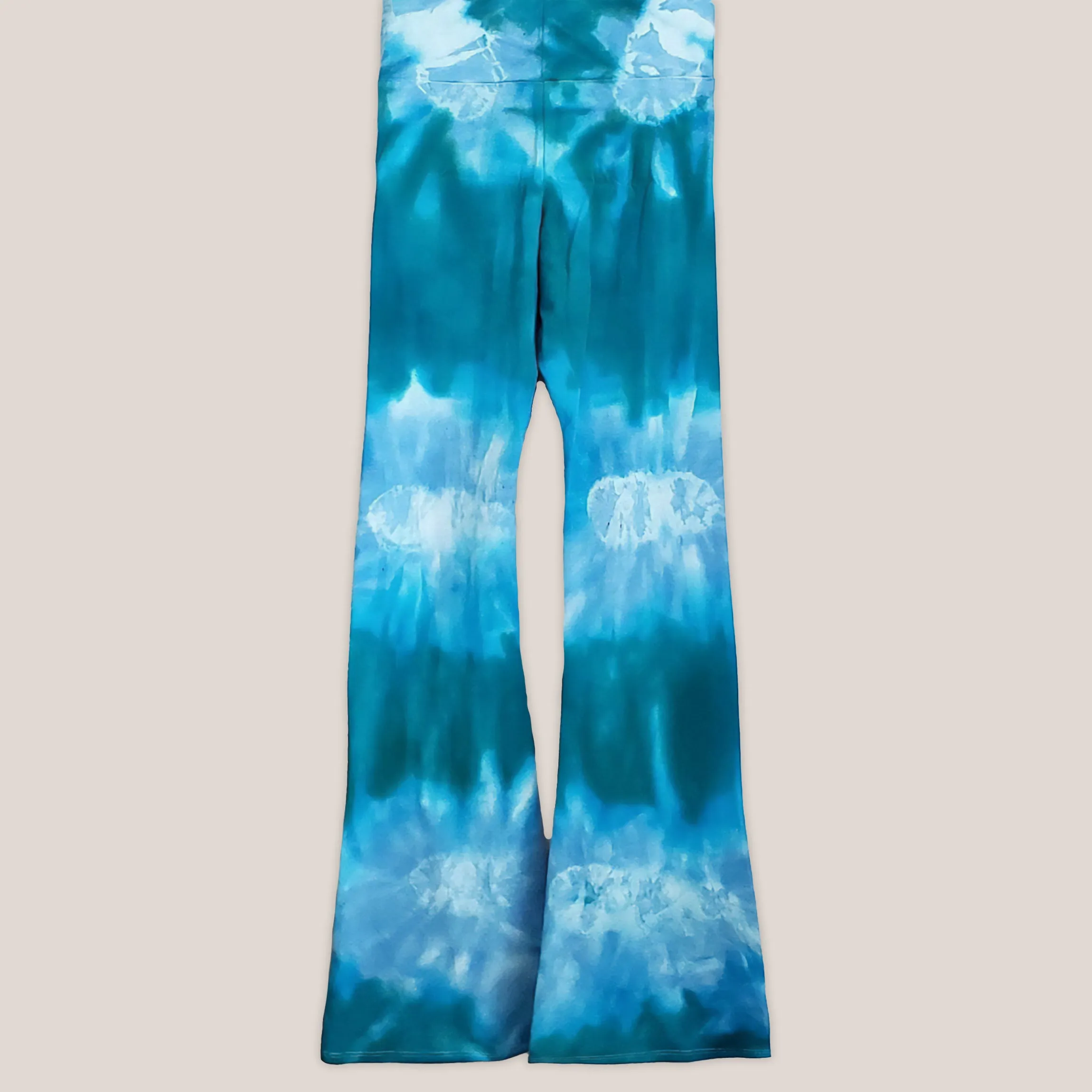 Caribbean Tie Dye Yoga Pants