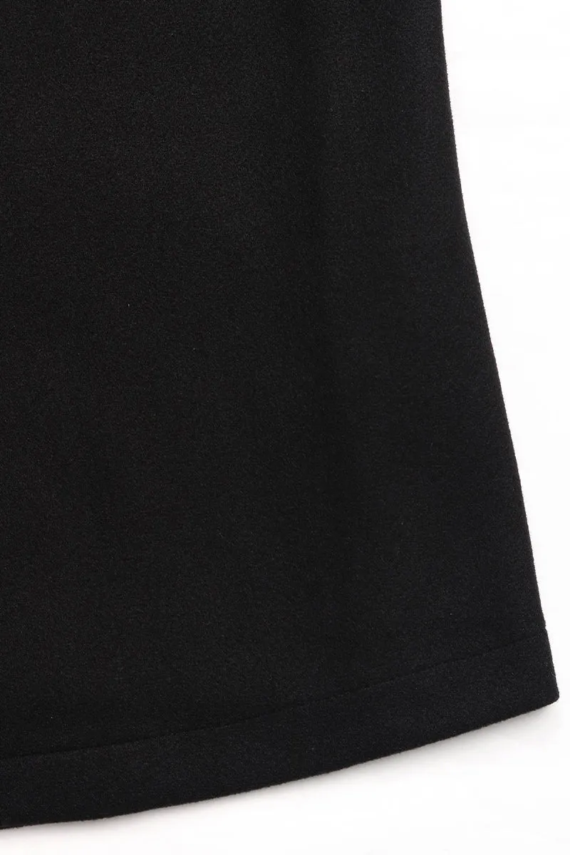 Casual Daily Pocket Buttons Turn-back Collar Outerwear