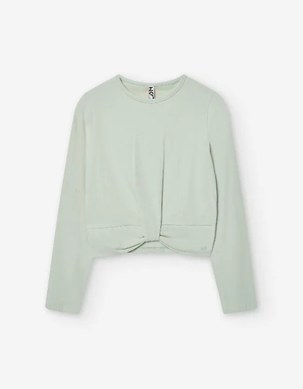 Casual Twist Front Top