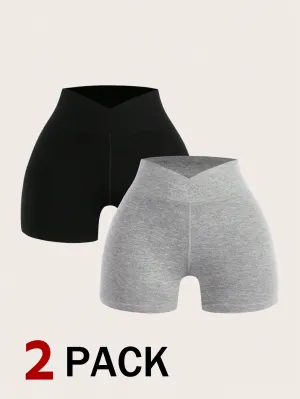Cherry Vibes: Pantalones Cortos Casual de Cintura Alta