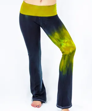 Citrine Chakra Tie Dye Yoga Pants