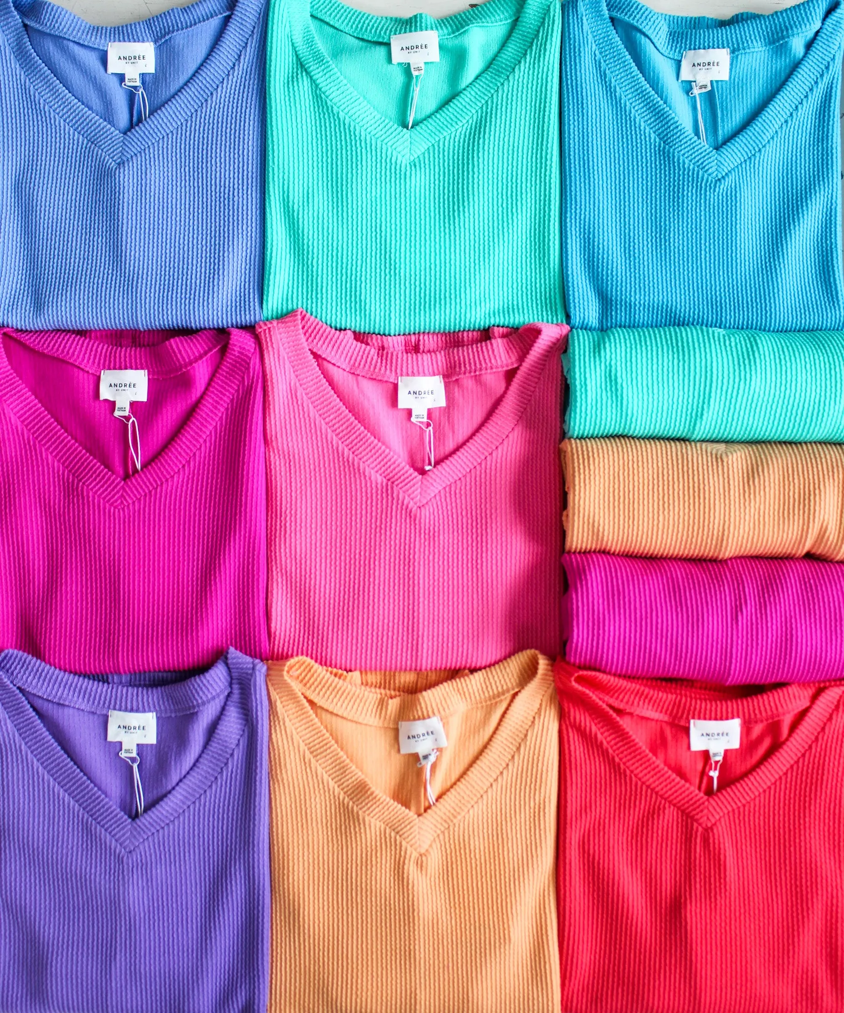 Color Crush V-Neck • Sky Blue