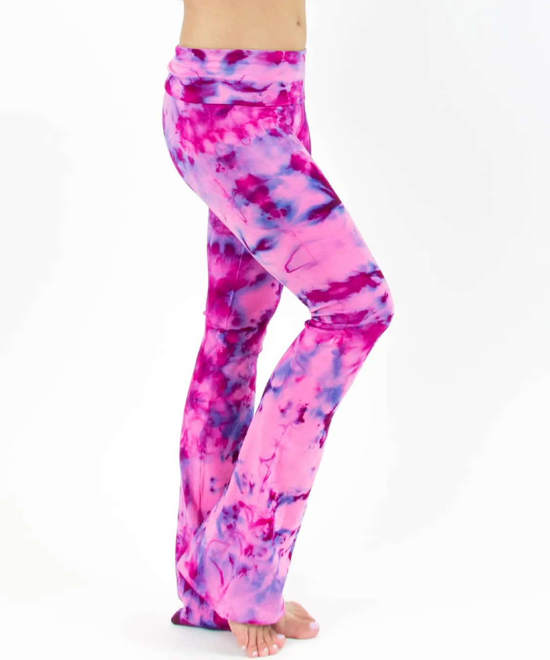Cotton Candy Ice Dye Yoga Pants