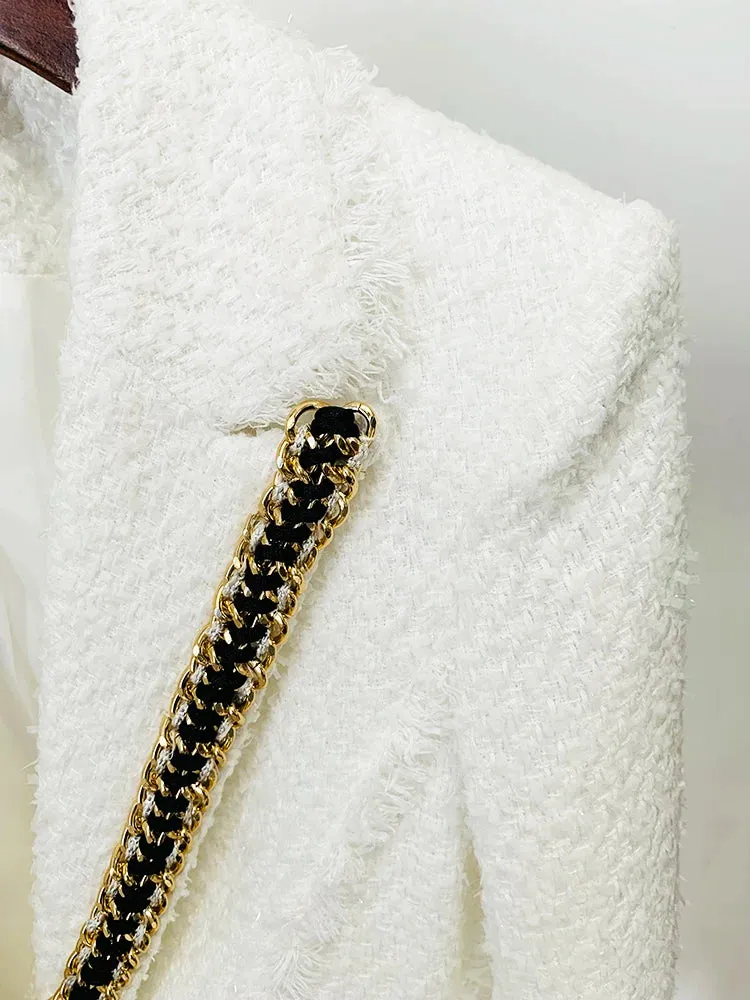 Desinger Blazer  Tweed Jacket