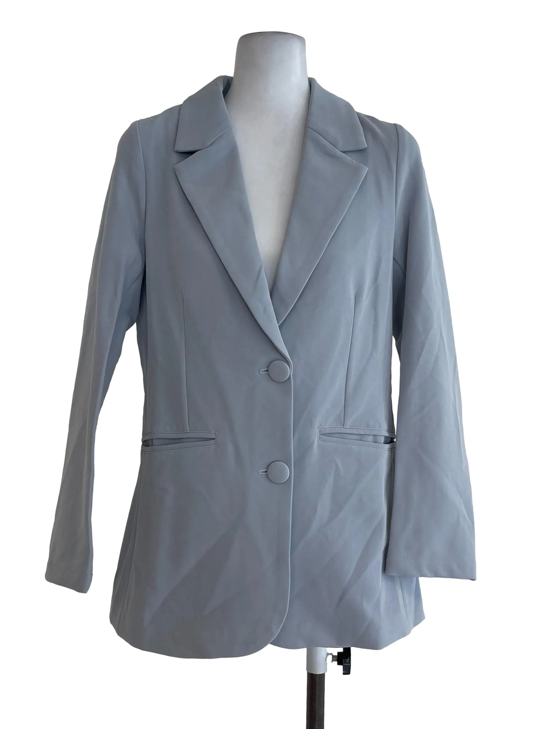 Dusty Baby Blue Vest