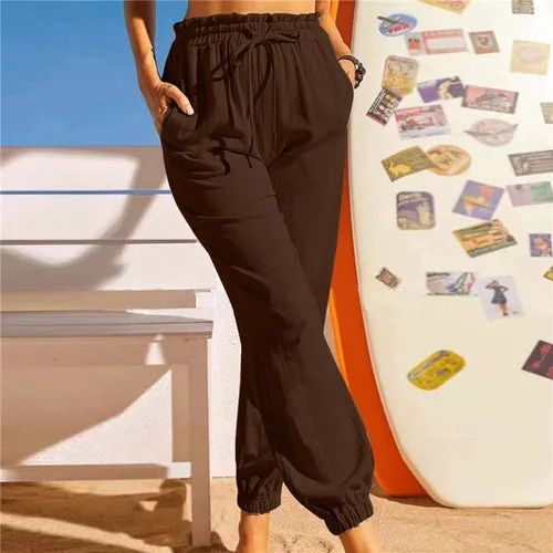 Elastic Casual Pants