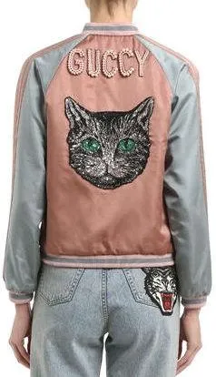 Embellished Bomber Jacket