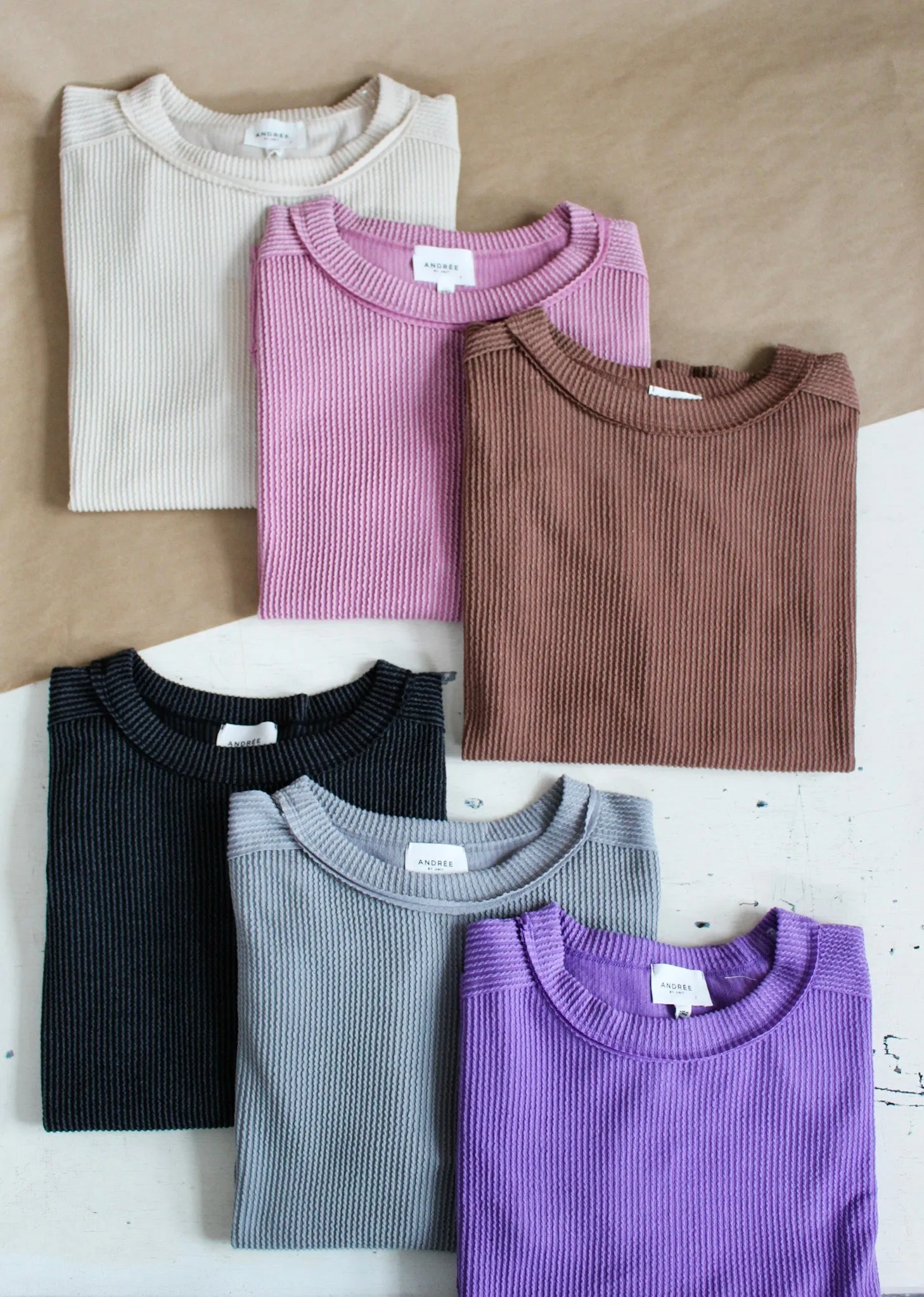 Everyday Essential Crewneck • Amethyst