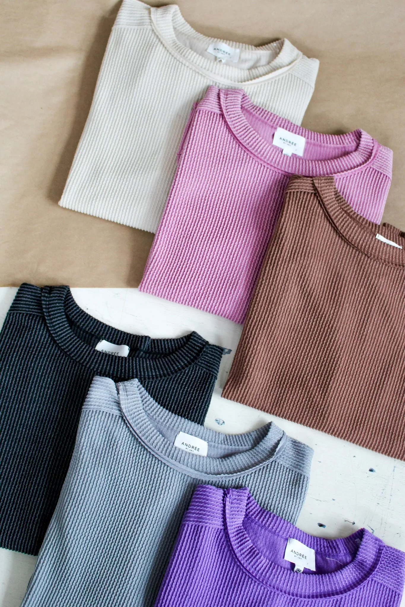 Everyday Essential Crewneck • Dusty Rose - PLUS
