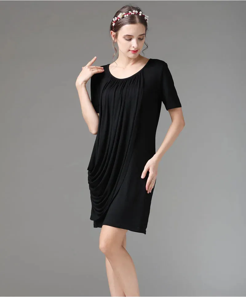 Fashion Short Sleeve Maternity Clothes Maternity Dress Breastfeeding Dresses for Pregnant Women Clothing Nursing Dress
