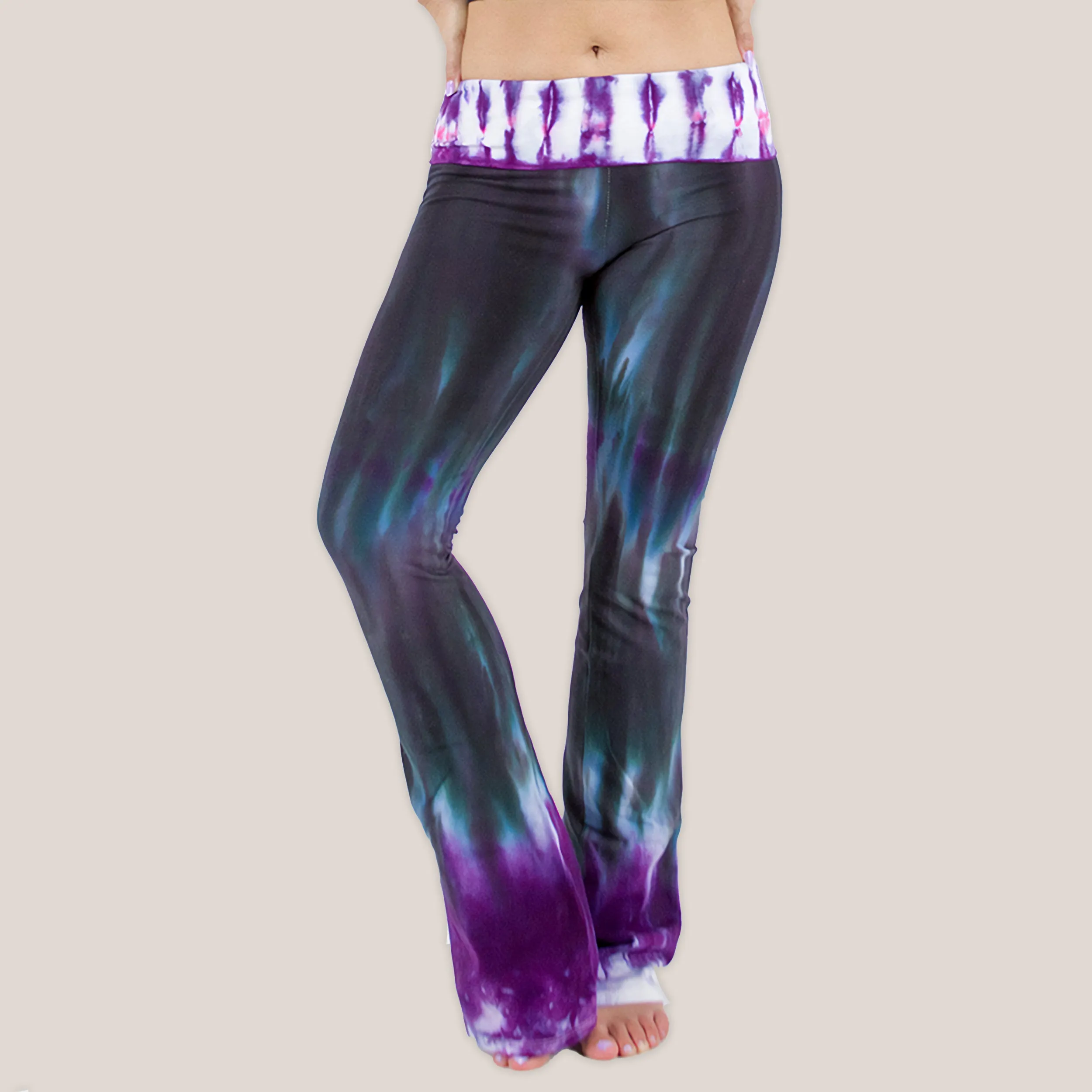 Galactic Tie Dye Yoga Pants