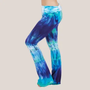 Galapagos Islands Tie Dye Yoga Pants