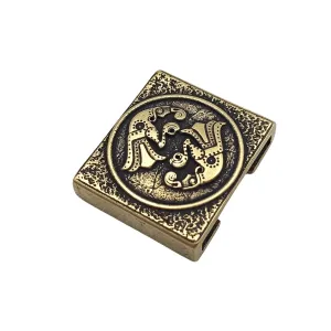Germanic Ravens bronze Molle clip