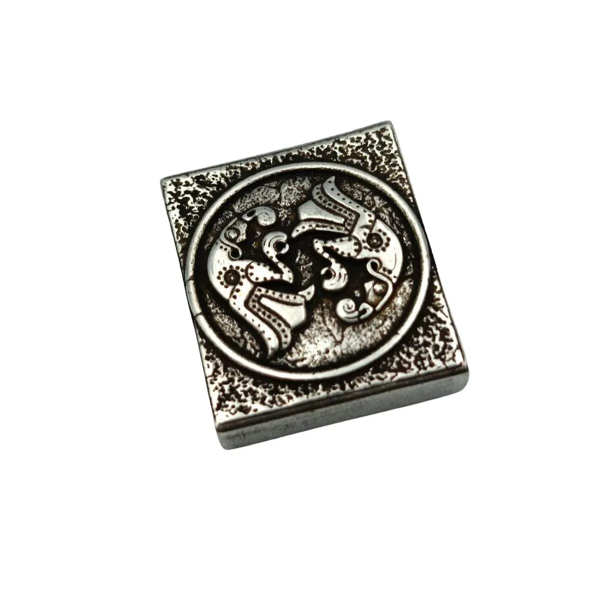 Germanic Ravens bronze Molle clip