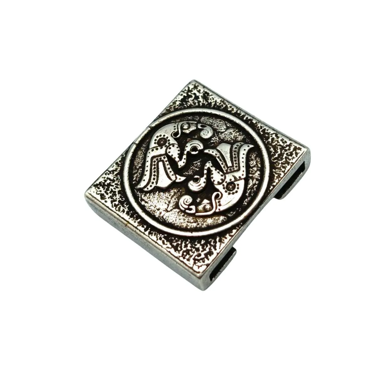 Germanic Ravens bronze Molle clip