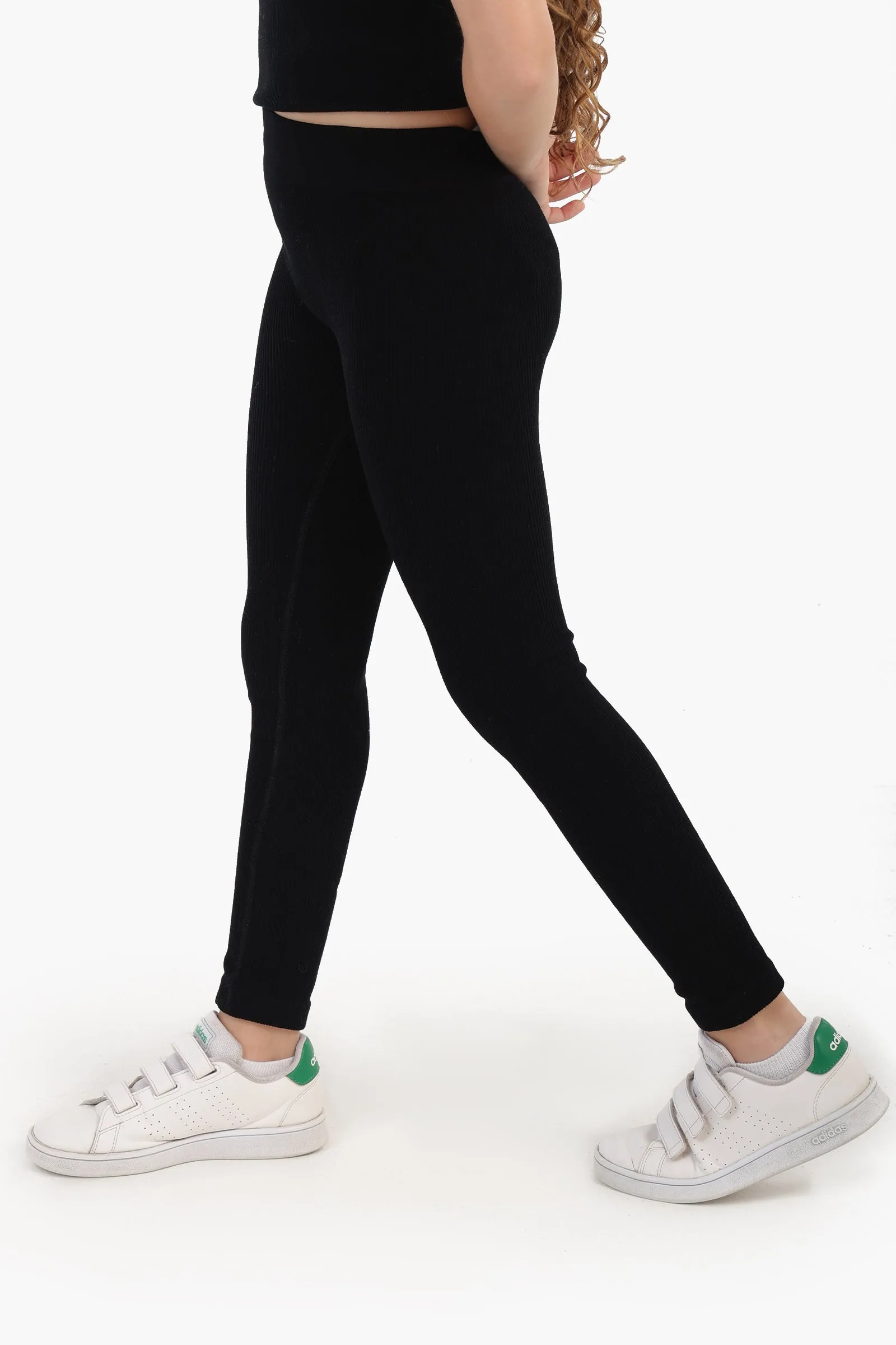 Girly Ribbed Leggings