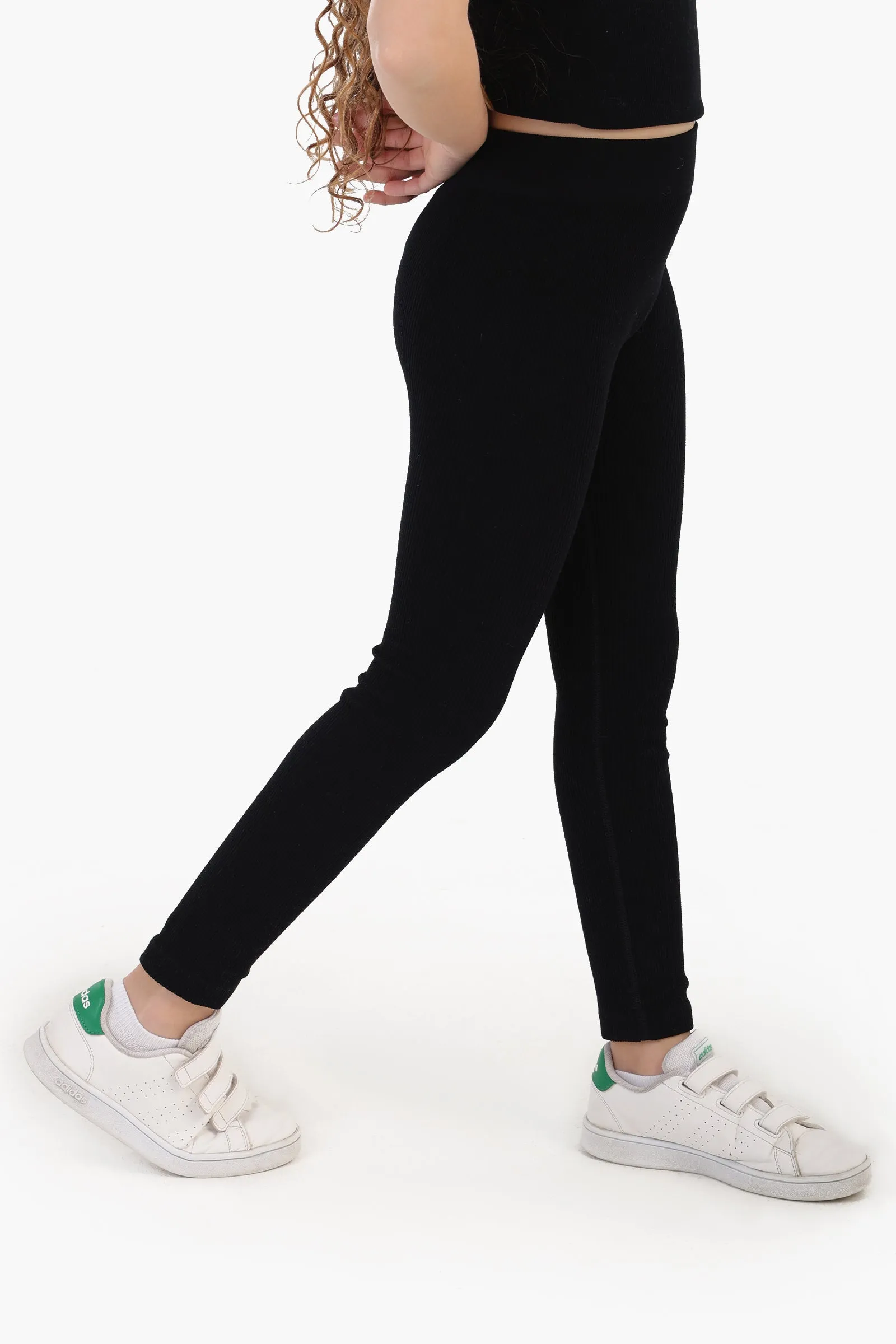 Girly Ribbed Leggings