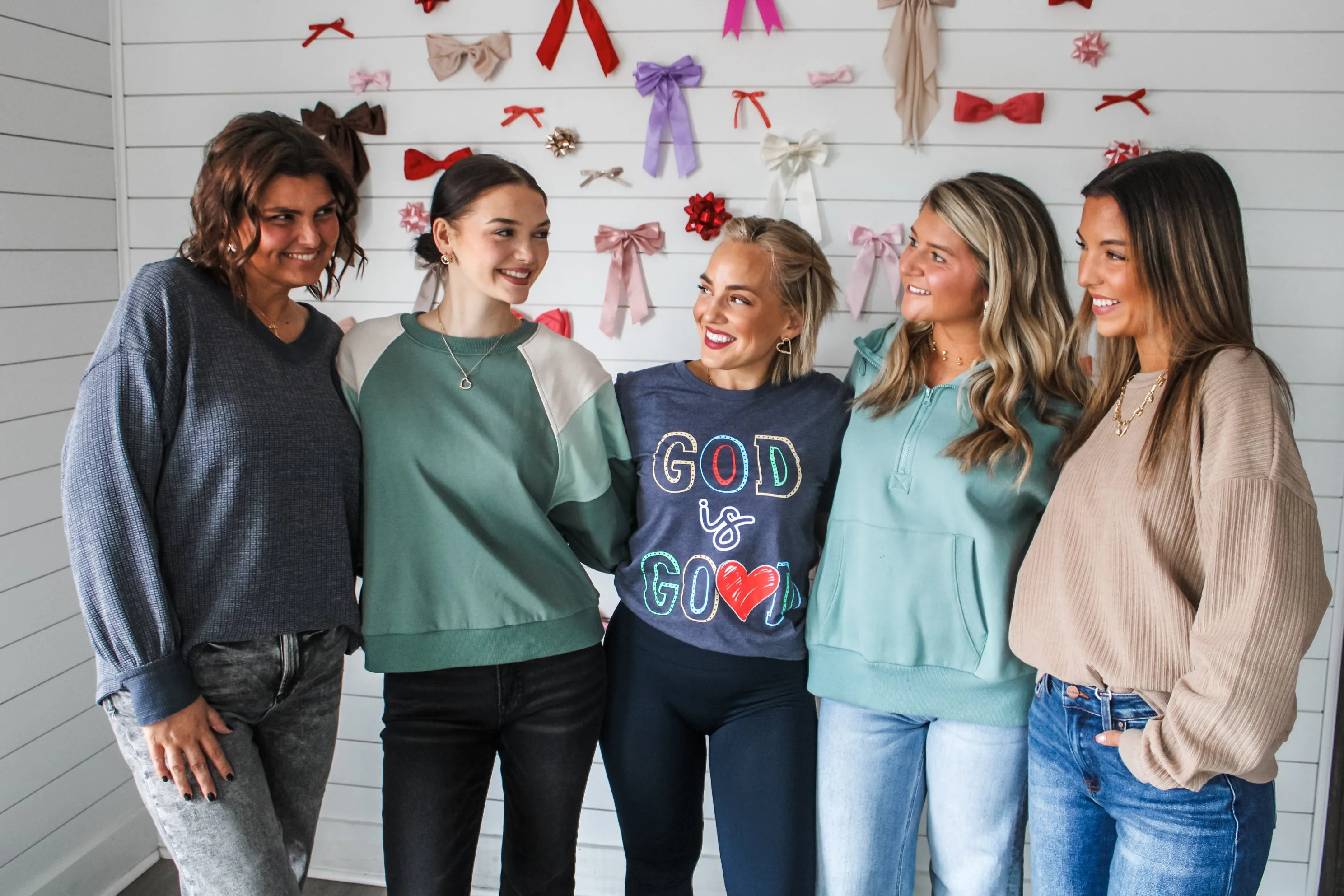 God Is Good Graphic Tee • Heather Navy