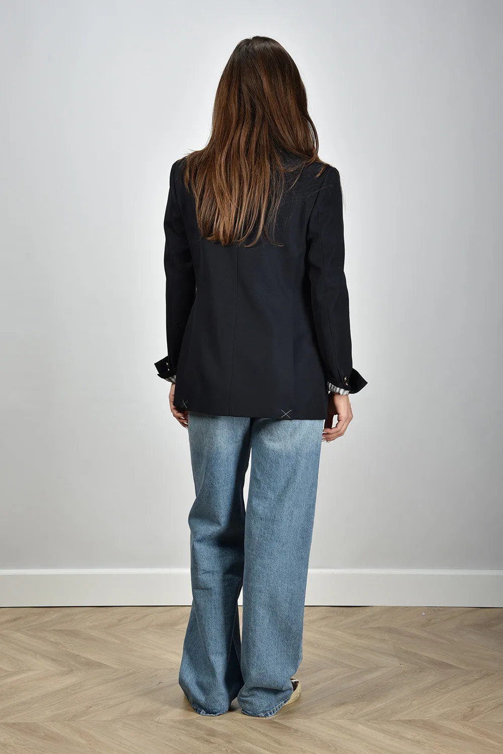Golden Goose blazer GWP00829.P000619.50486 dark blue