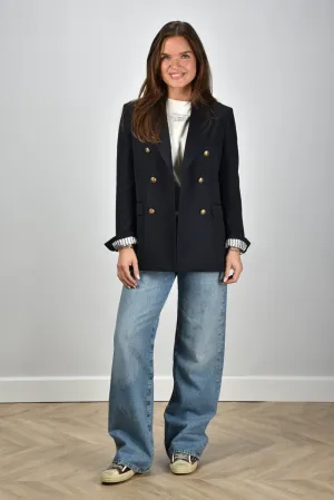 Golden Goose blazer GWP00829.P000619.50486 dark blue