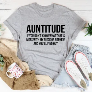 Graphic T-Shirts Auntitude Tee