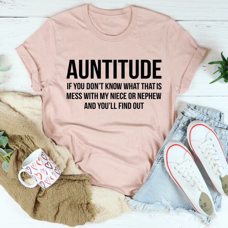 Graphic T-Shirts Auntitude Tee