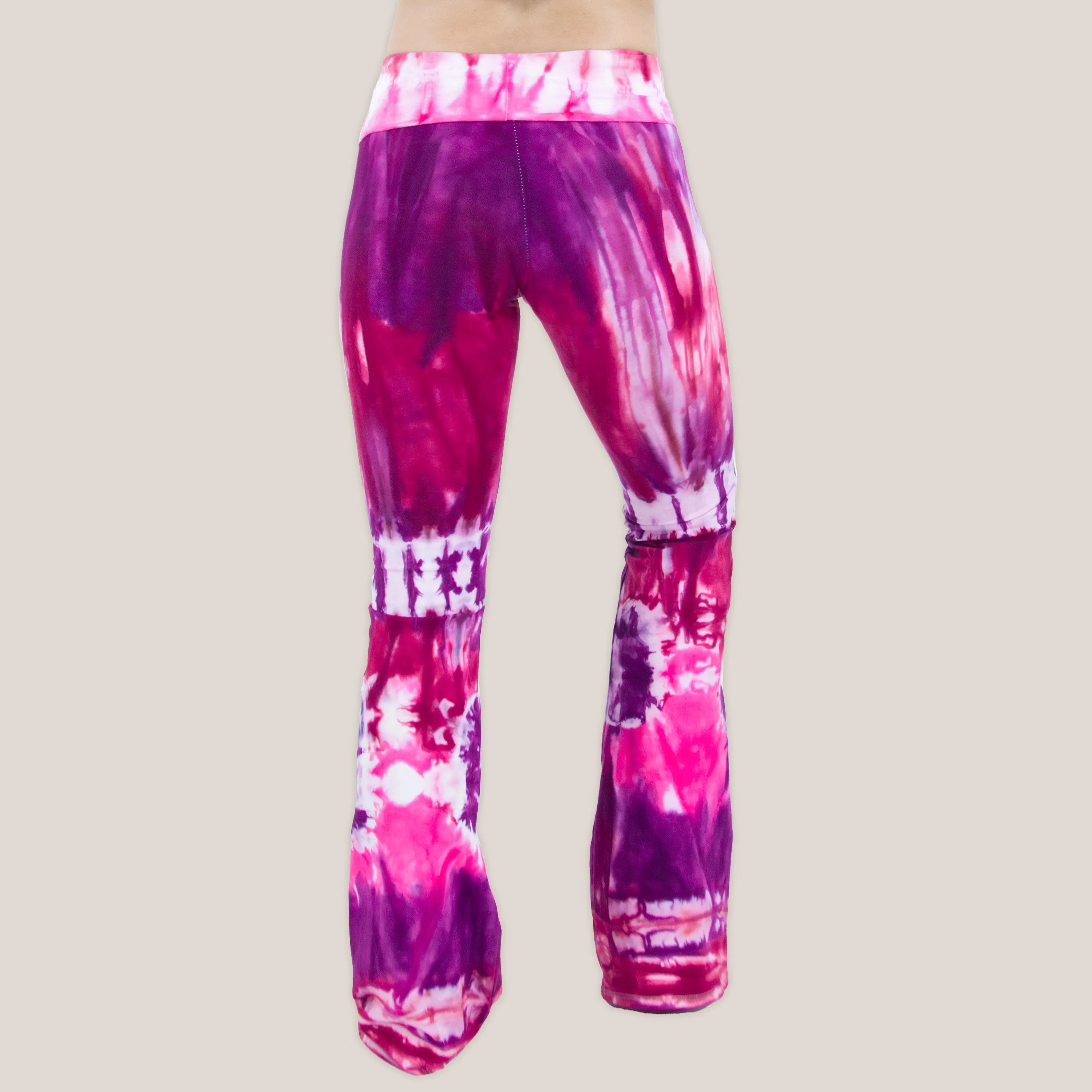 Hawaiian Sunset Tie Dye Yoga Pants