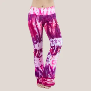 Hawaiian Sunset Tie Dye Yoga Pants