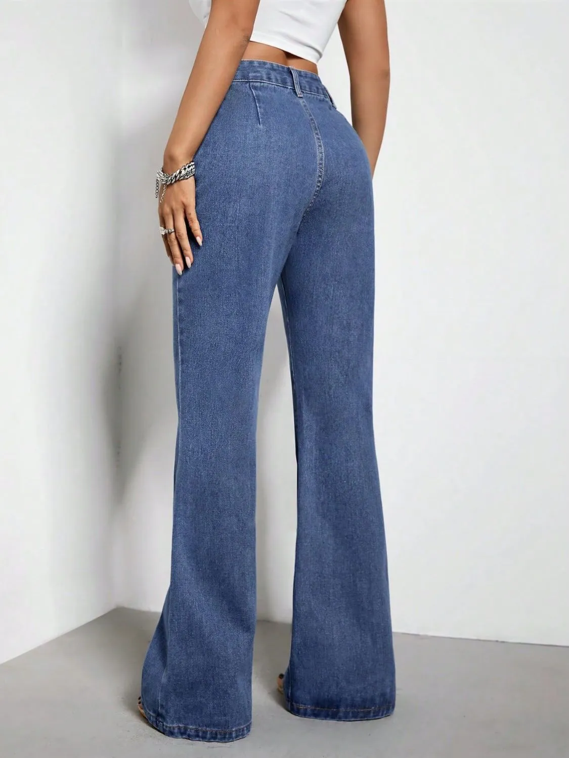 Hazel Blues® |  Bootcut Jeans with Pockets