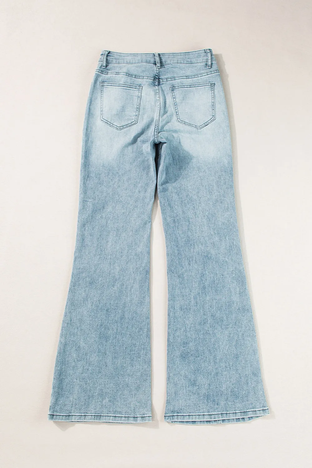 Hazel Blues® |  High Waist Bootcut Jeans with Pockets