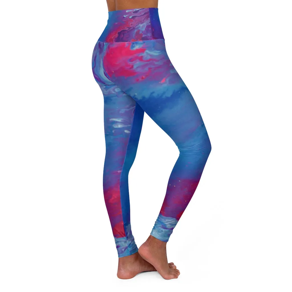 Heart Pour High Waisted Yoga Leggings