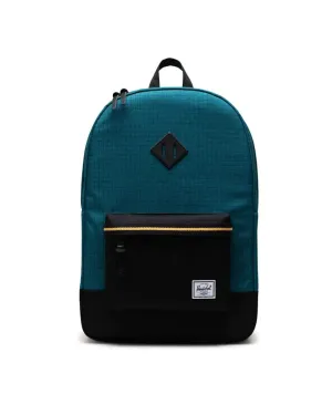 Herschel Heritage Harbour Blue Black Amber Backpack