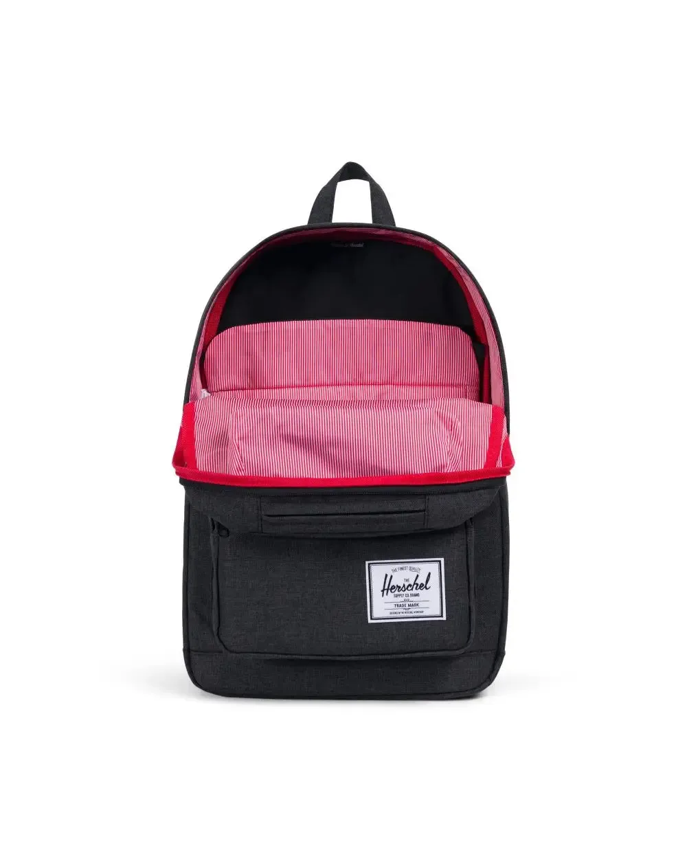 Herschel Pop Quiz Black Crosshatch Black Backpack